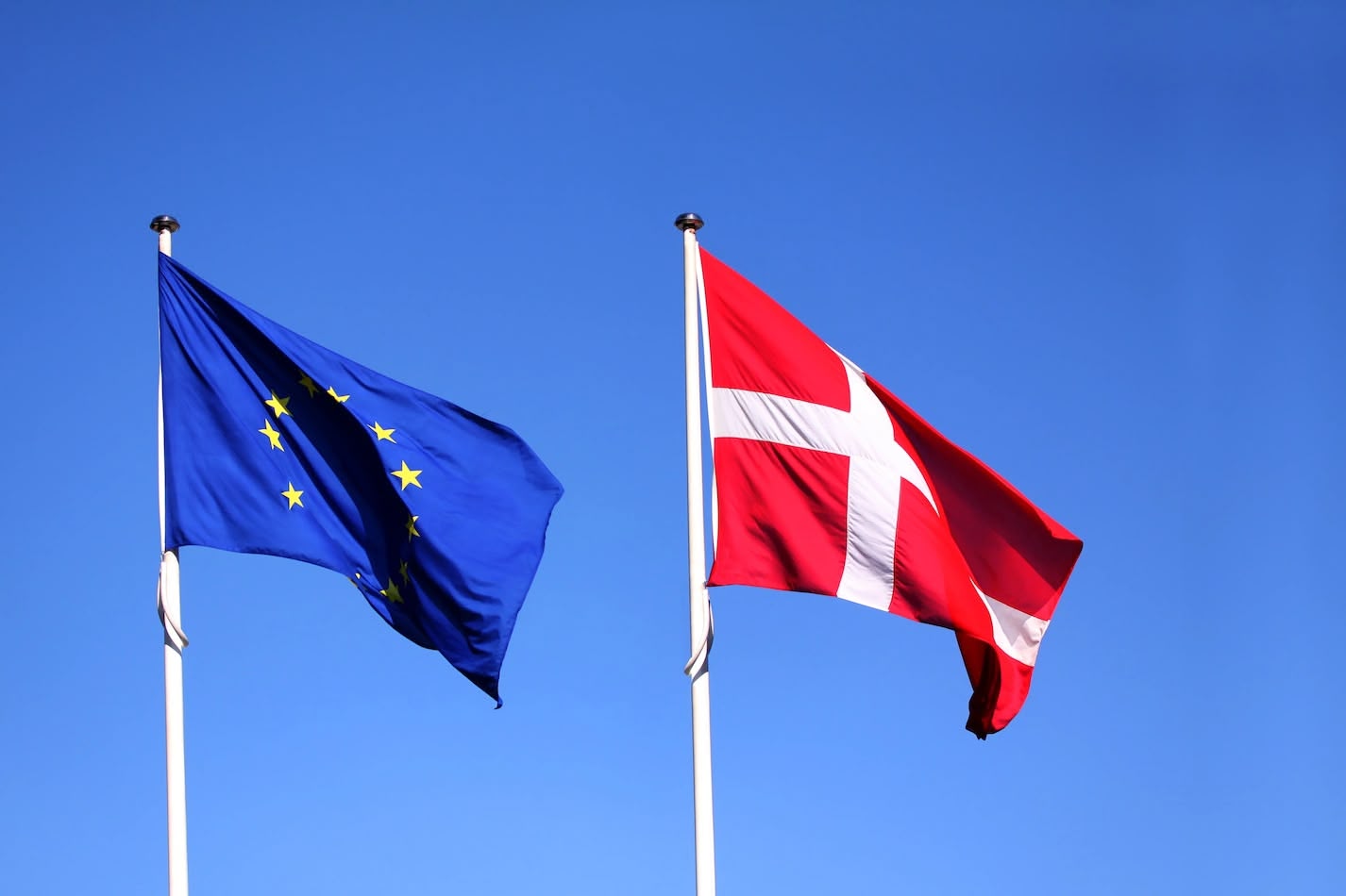 DK and UE flags